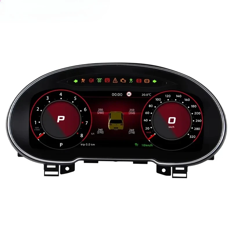 LCD Screen Speedometer Car Digital Cluster Linux System Virtual Cockpit Dashboard Instrument Panel for Skoda Octavia