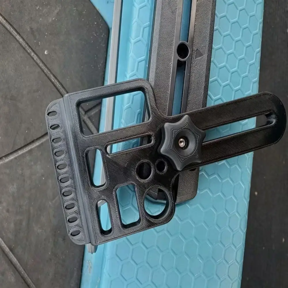 3D Printed Kayak Fishing Gear Holder Durable Plastic Rail Mount T Slot Storage Box T Slot Compatible Modular Design
