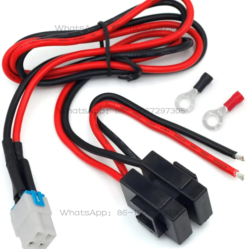 

4-контактный кабель питания 12AWG для радио FT-450D FT-891 FT-991 FT950 FTDX-1200 Kenwood TS-480 TS-890s Icom IC-7000