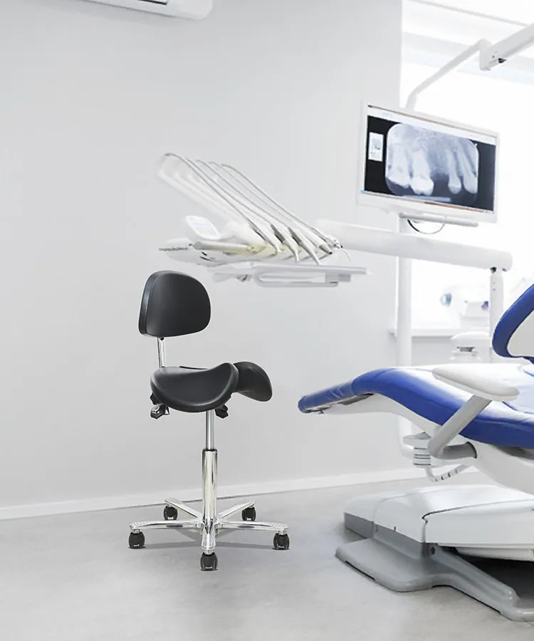 Dental Saddle Riding Chair Oral Chair Doctor Chair Hospital Beauty Work Chair Laboratory Pet Shop Large Work Chair