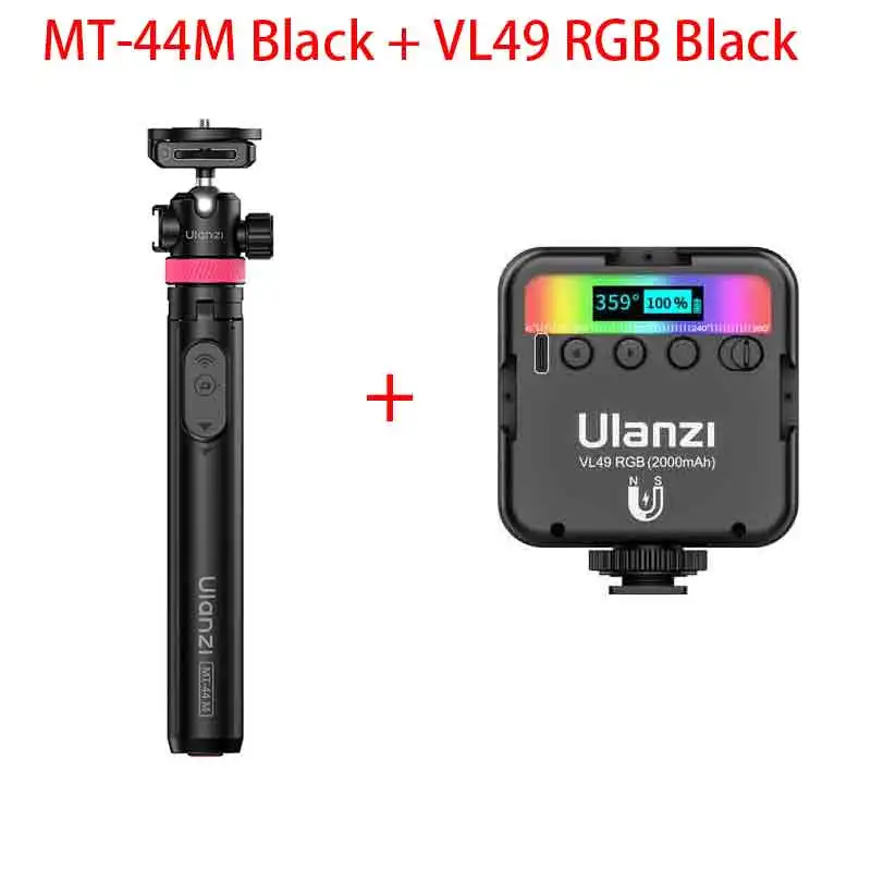 Ulanzi MT-44M 1,49M Magsafe Stativ für iPhone Android Smartphone Kamera DSLR Selfie-Stick mit 360°-Funktion ° Kugelkopf für Vlog Live