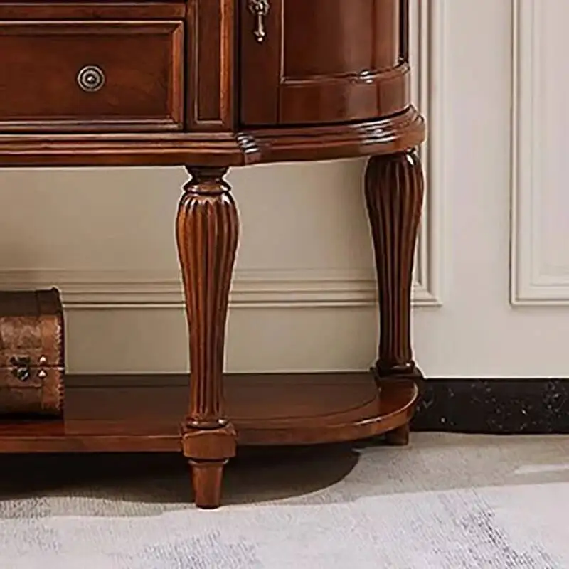 Beauty Table Luxury Classic Vintage Entrance Console Hall Design Console Table Storage Trendy Woonkamer Tafel Furniture