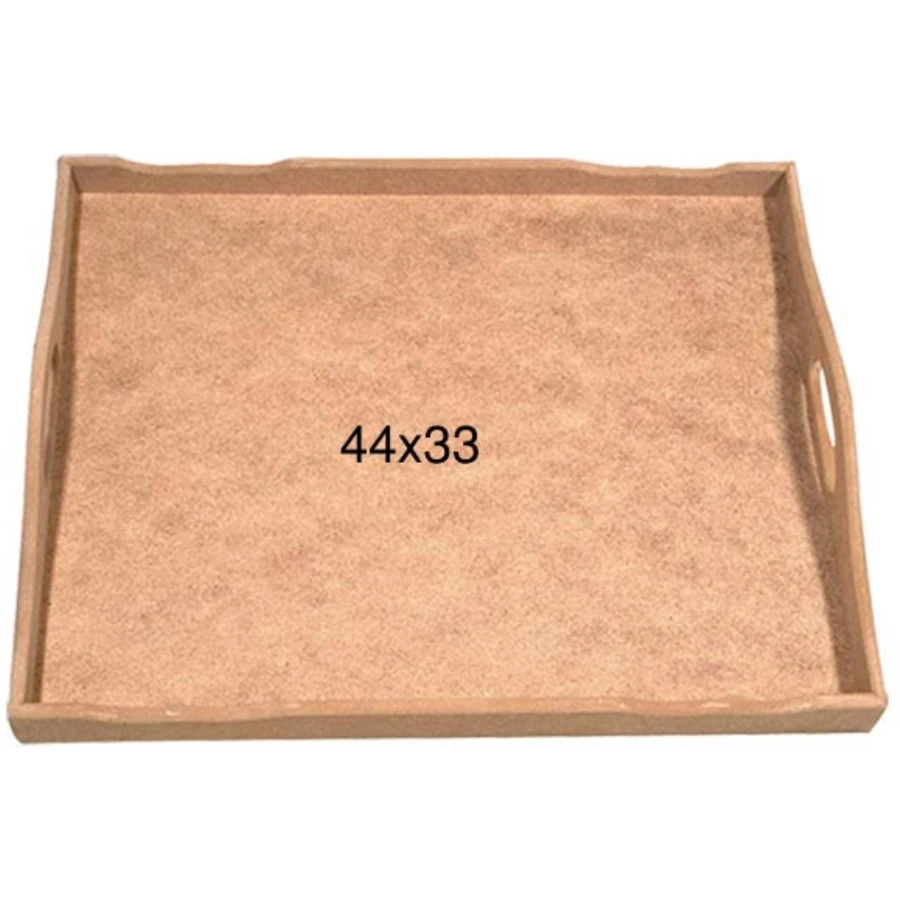 T724 8mm Flat Tray, Hobby Wood Painting Mdf Tray