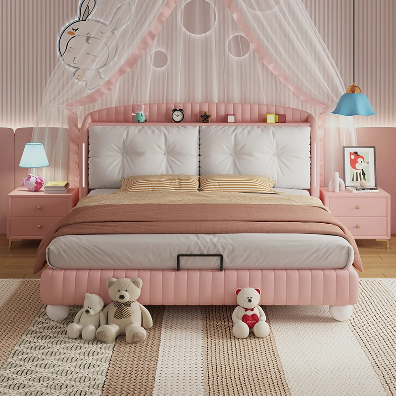 

Unique Decoration Children Bed Design Minimalist Japanese Pliable Children Bed King Size Modern Lit Cabane Enfant Furniture Home