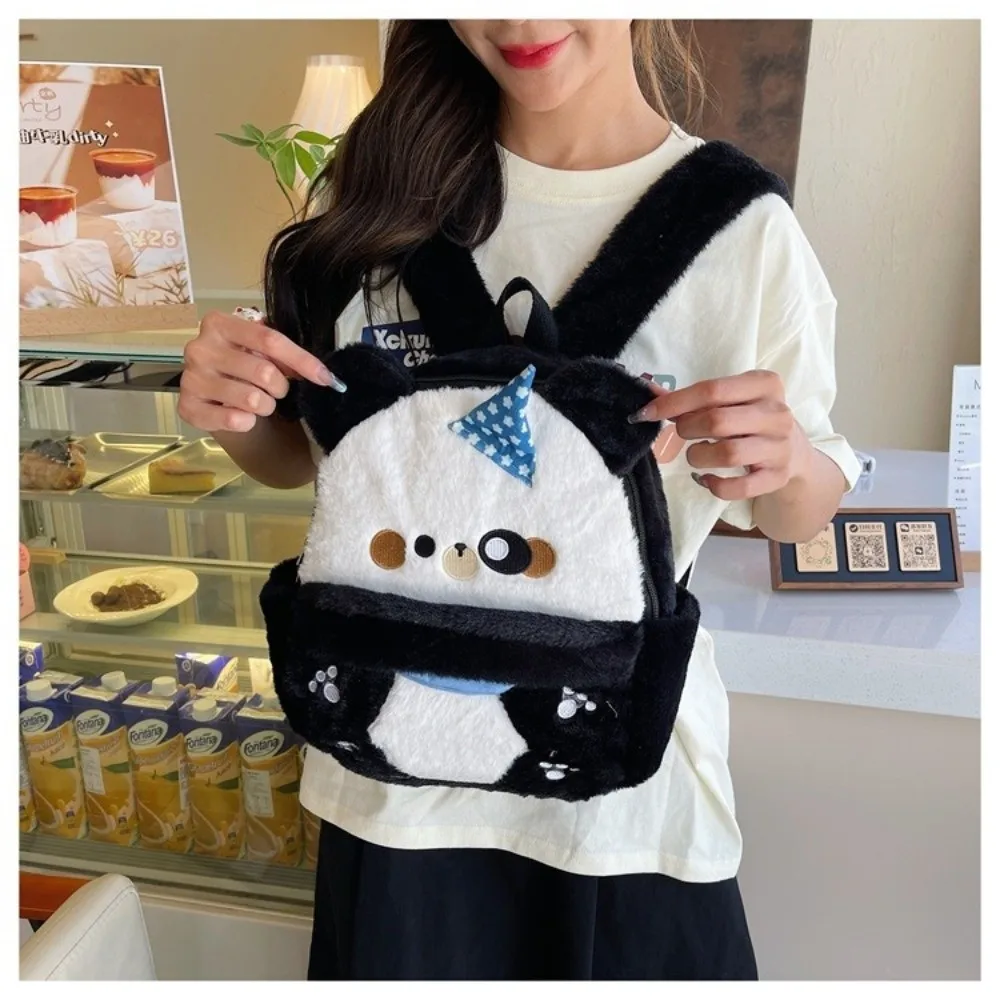 Nieuwe hoogwaardige schattige cartoon beer rugzak grote capaciteit pluche kinderen schooltas grappige lichtgewicht kleuterschooltas