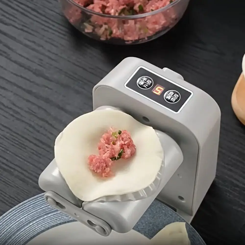 Electric Automatic Dumpling Maker Labor-saving Quick Dumpling Making Machine Rechargeable DIY Pressing Dumpling Mould