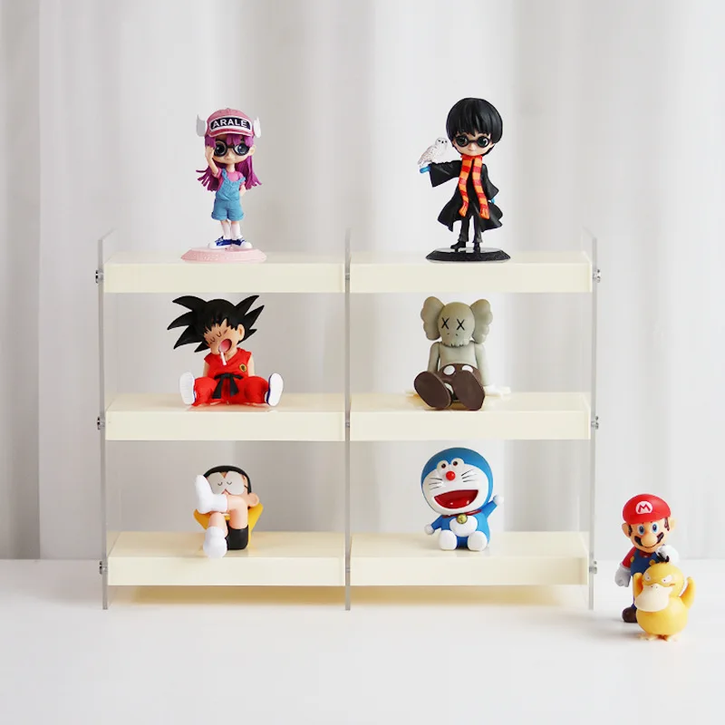 Desktop sundries rack multi-layer acrylic cup holder dresser cosmetic storage multi-function