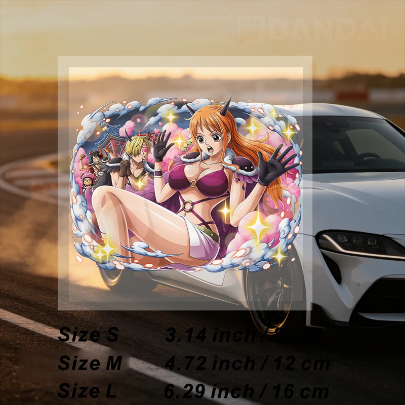 Car Stickers Anime Adventurer Vinyl Decal Waterproof Die Cut Bubble Free for Car Body Bike Tumbler Tablet Auto Decor