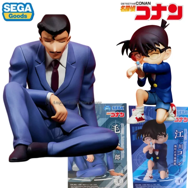 

Оригинальная фигурка SEGA PM Chokonose, детектив Конан Мури Когоро Конан Эдогава, аниме-фигурки, игрушки, модель, декоративные подарки