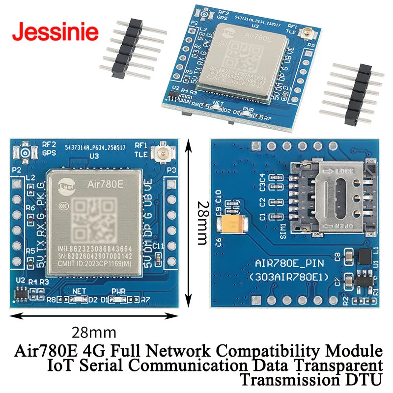modulo-de-rede-completa-4g-air780e-dtu-modulo-4g-ultra-pequeno-comunicacao-serial-iot-transmissao-transparente-de-dados