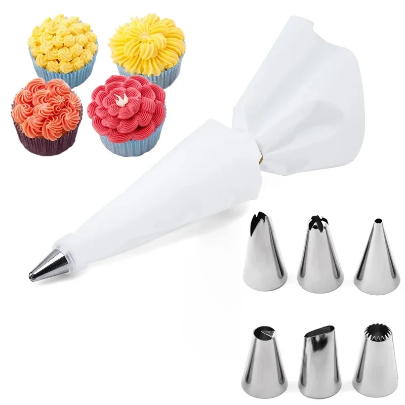 1/2/3sets Cream Nozzles Pastry Tools Accessories For DIY Cake Decorating Pastry Bag Kitchen Bakery Confectionery equipment