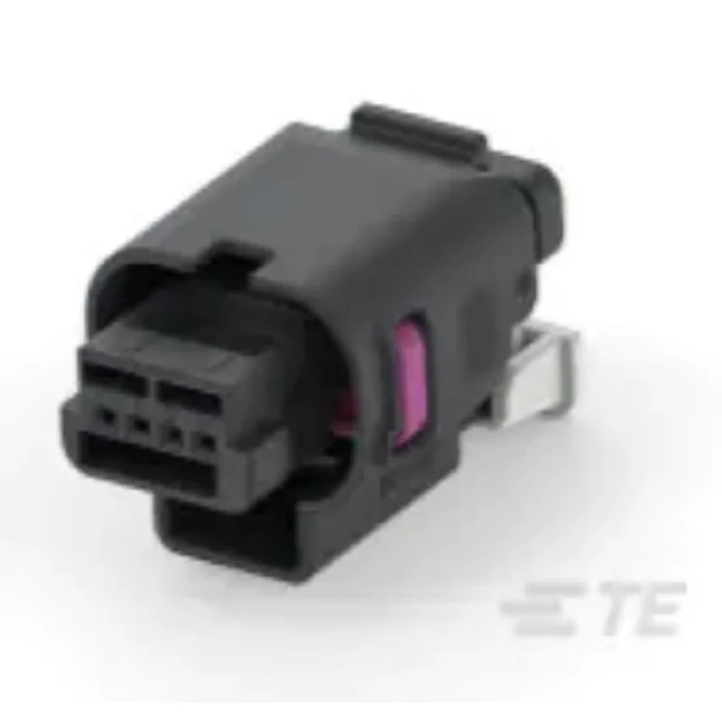 5PCS Original Connector 1801823-1 4P Female rubber shell
