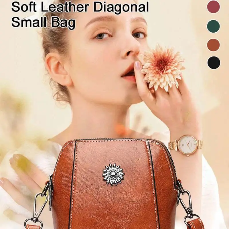 French All-match Shells Crossbody Bag Shoulder Handbag Korean Solid Color Student Phone Bag Simple Shopper Bags Purse