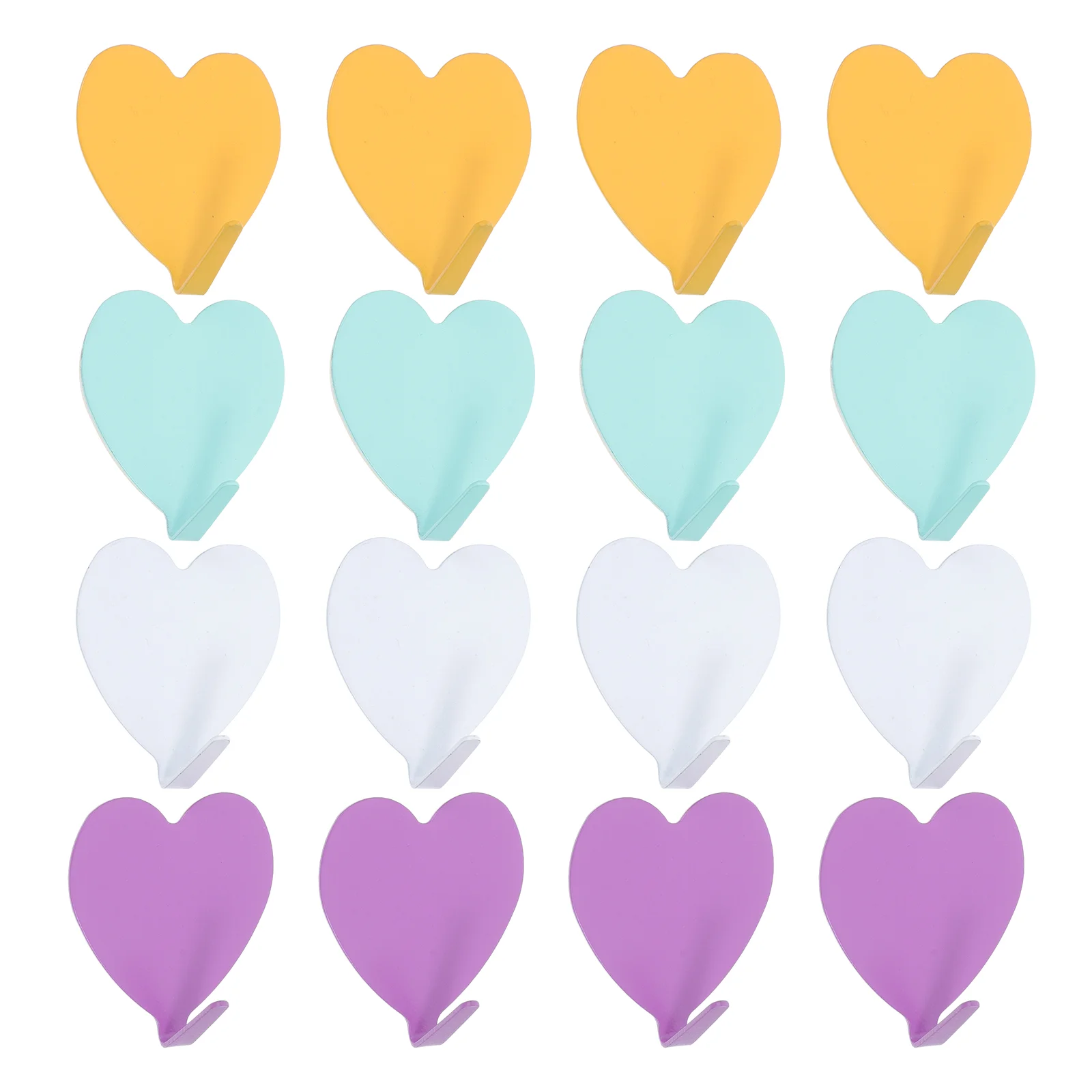 

12 Pcs Metal Hooks for Kitchen Iron Hanger Baby Hangers Towel Wall Mounted Coat Bedroom Child Curtains