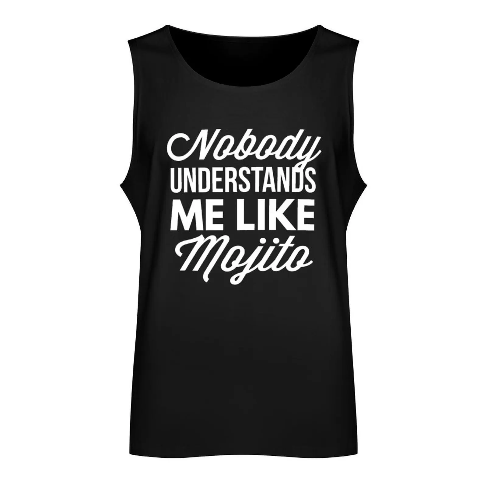 Nobody understands me like Mojito Tank Top Men's clothing brands anime gym clothing