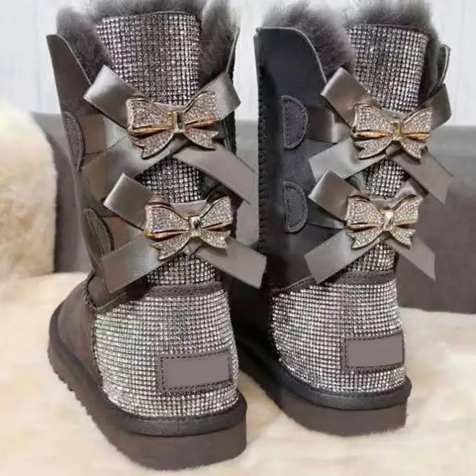 Fashionable High Quality With Box Winter Snow Boots Snow Boots Women Shoes 2024 Snow Boots
