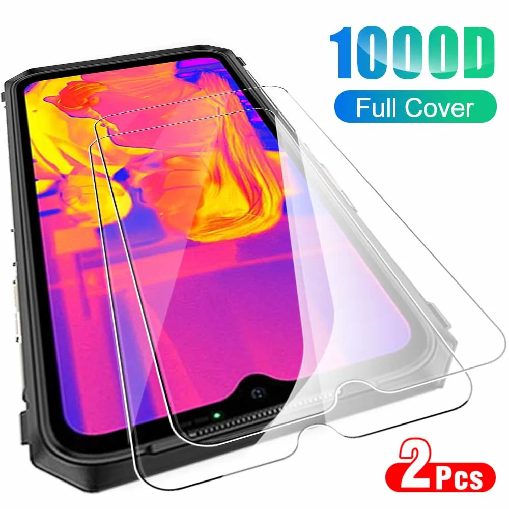 2PCS Tempered Glass Case For Ulefone Power Armor 18T 19 Screen Protectors For Ulefone Note 16 Pro Armor 21 Protective Film Cover