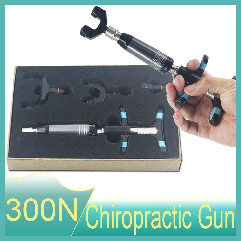 

300N Manual Chiropractic Adjusting Tools Spinal Correction And Therapy Cervical Syndrome New Upgrade Body Relax Massage Gun