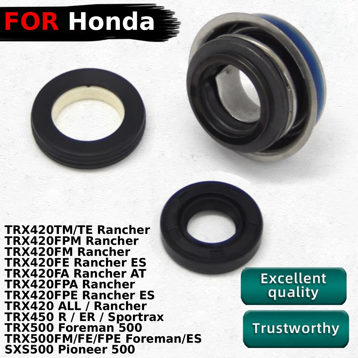 

Уплотнения водяного насоса для Honda TRX420TM/TE Rancher TRX420FPM TRX420FM TRX420FE TRX420FA TRX420FPA TRX420FPE TRX420 TRX450R TRX500