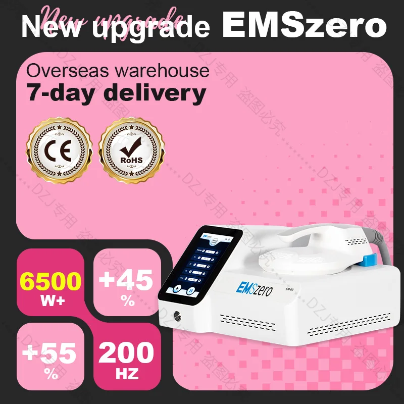 

EMSzero RF EMS Body Sculpt Machine 15 Electromagnetic Sculpting Slimming Fat Stimulation Muscle Stimulation Pelvic Body EMSZERO