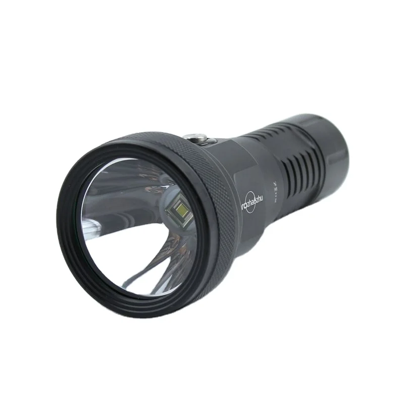 Super Bright SBT90.2 LED Dive Light Aluminum Alloy IP68 Waterproof 100M 26650 Li-ion Rechargeable Handheld Diving Flashlight