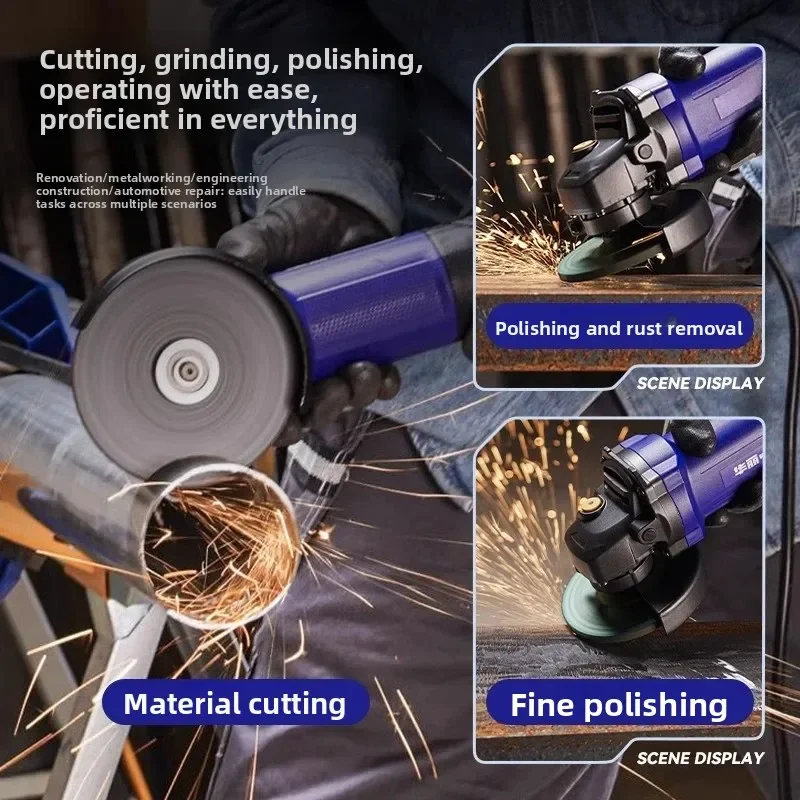 Angle grinder, high power, cutting machine, powerful multi-function