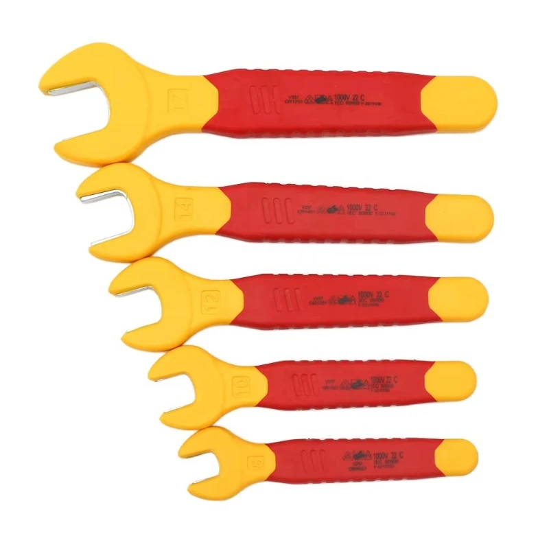 28PCS 1000V Insulated Tools Kit Hand Powered Work Tools Insulated Ratchet Wrench Wire Pliers Other Tool Parts for Workbench Use