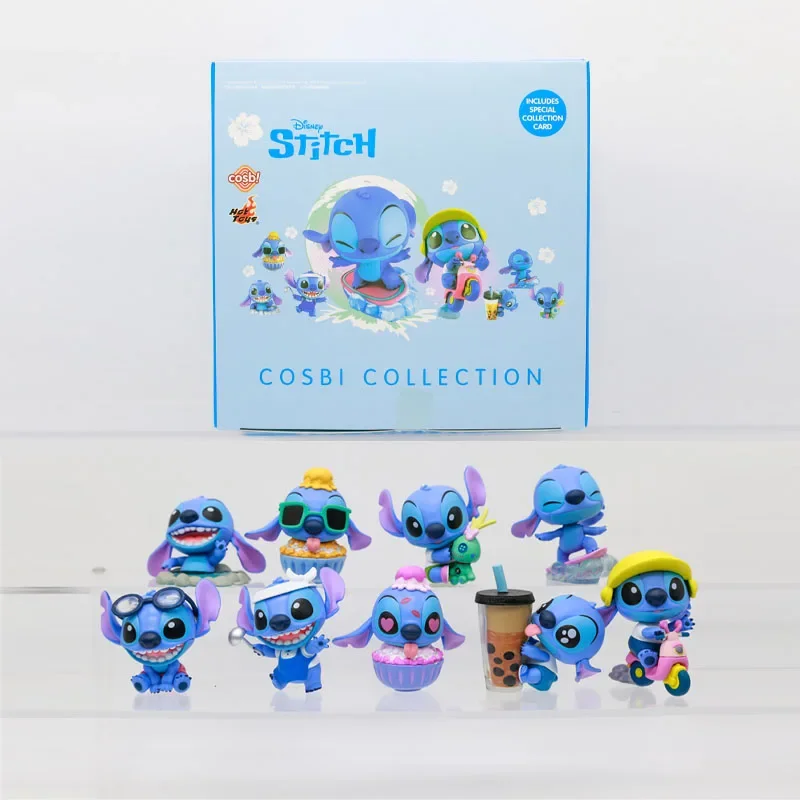 

Disney Lilo & Stitch Travel Stitch Series Blind Box Gifts Toy Model Anime Figures Collect Ornaments