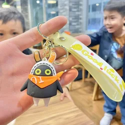 Game Anime Zenless Zone Zero ZZZ Bangboo Cosplay Keychain Bag Pendant PVC Key Chain Keyring Accessories Prop Jewelry Gift