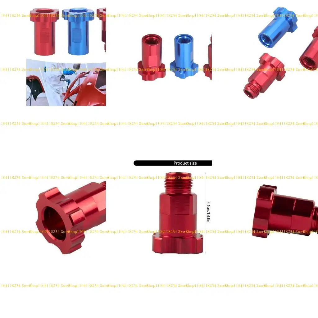 

P9FB Heavy Duty Aluminum Sprayer Paint Adapter M16x1.5 Thread Fittings Connectors