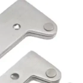 Stainless Steel 360 Degree Pivot Hinge 7 Shaped Beak For Cabinet Wood Aluminum Invisible Door Window Hardware