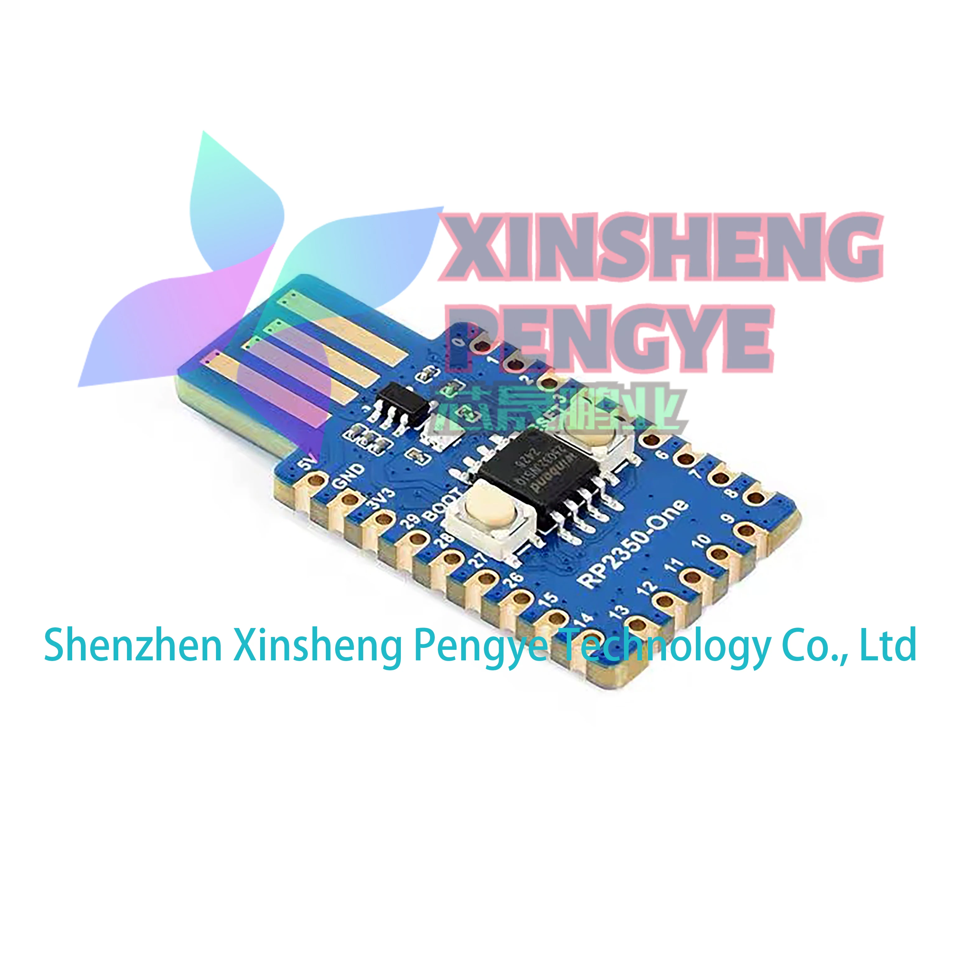 10 قطعة/الوحدة RP2350-One مجلس التنمية بيثون 4 ميجابايت فلاش نوع-A نسخة سهلة التكامل MCU مجلس التنمية في الأوراق المالية