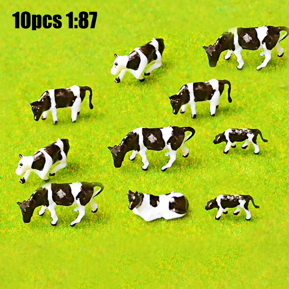 Develop Children's Potential with High Quality Model Railway Cows Non toxic Lifelike Design 1 87 Scale HO/OO Gauge