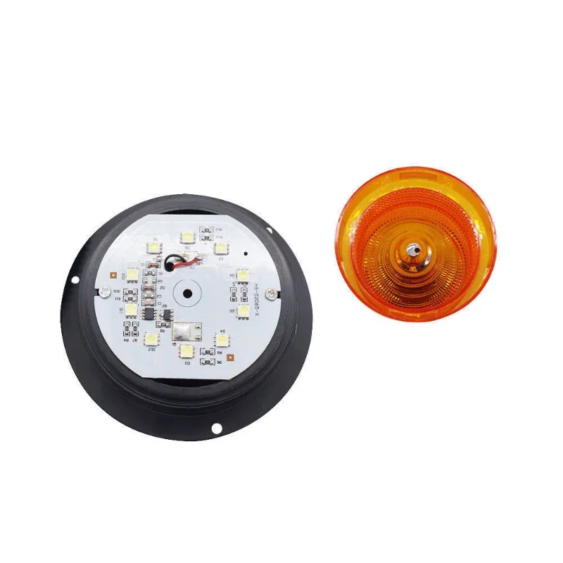 Car Strobe Light Emergency Car Rotating Traffice Indication Car Flash Beacon Light LED Orange Blue Red Flash Car Warning Light