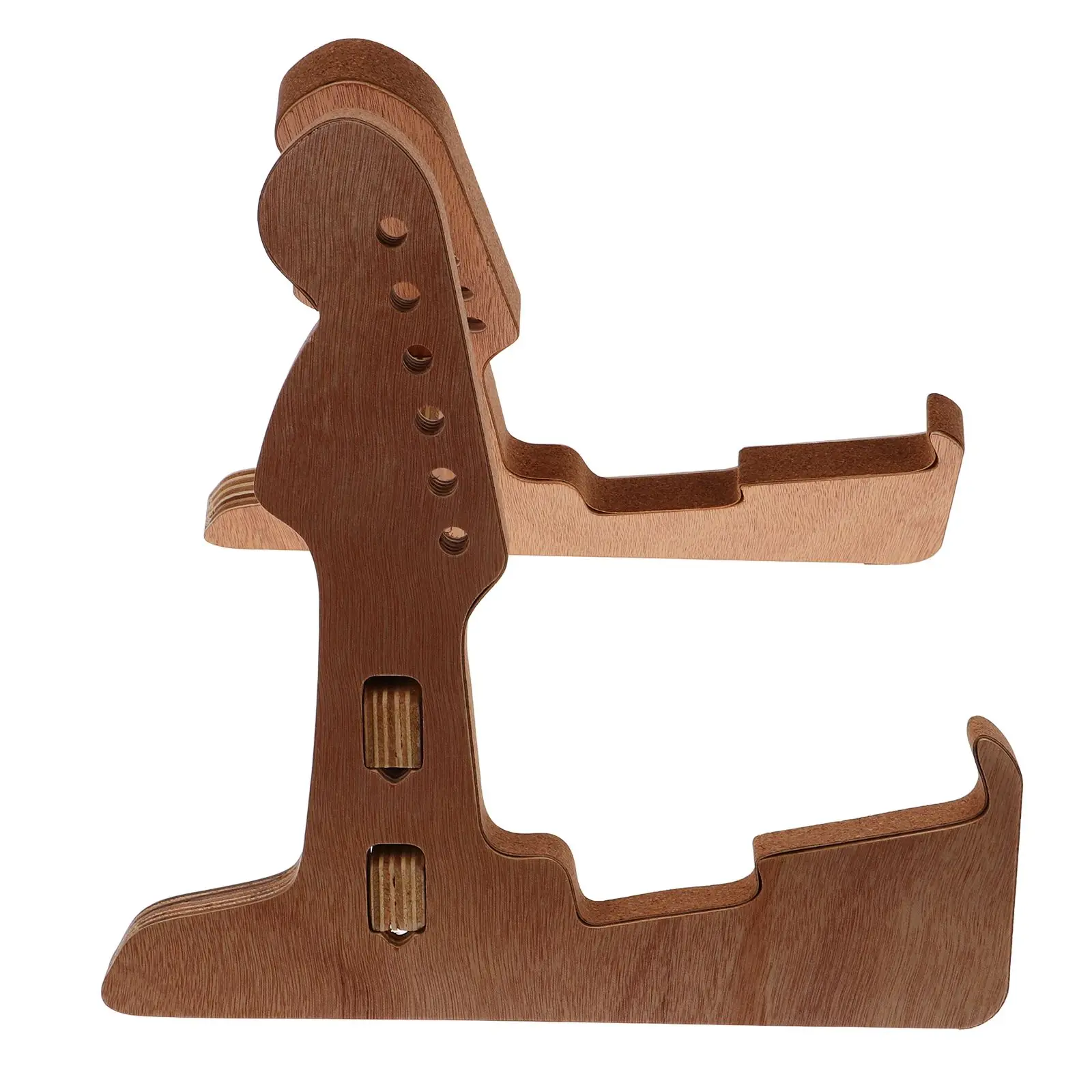 

Guitar Stand Ukulele Floor Support Display Rack Violin Holder Folding Wood Instrument Acoustic Bass Storage Tool