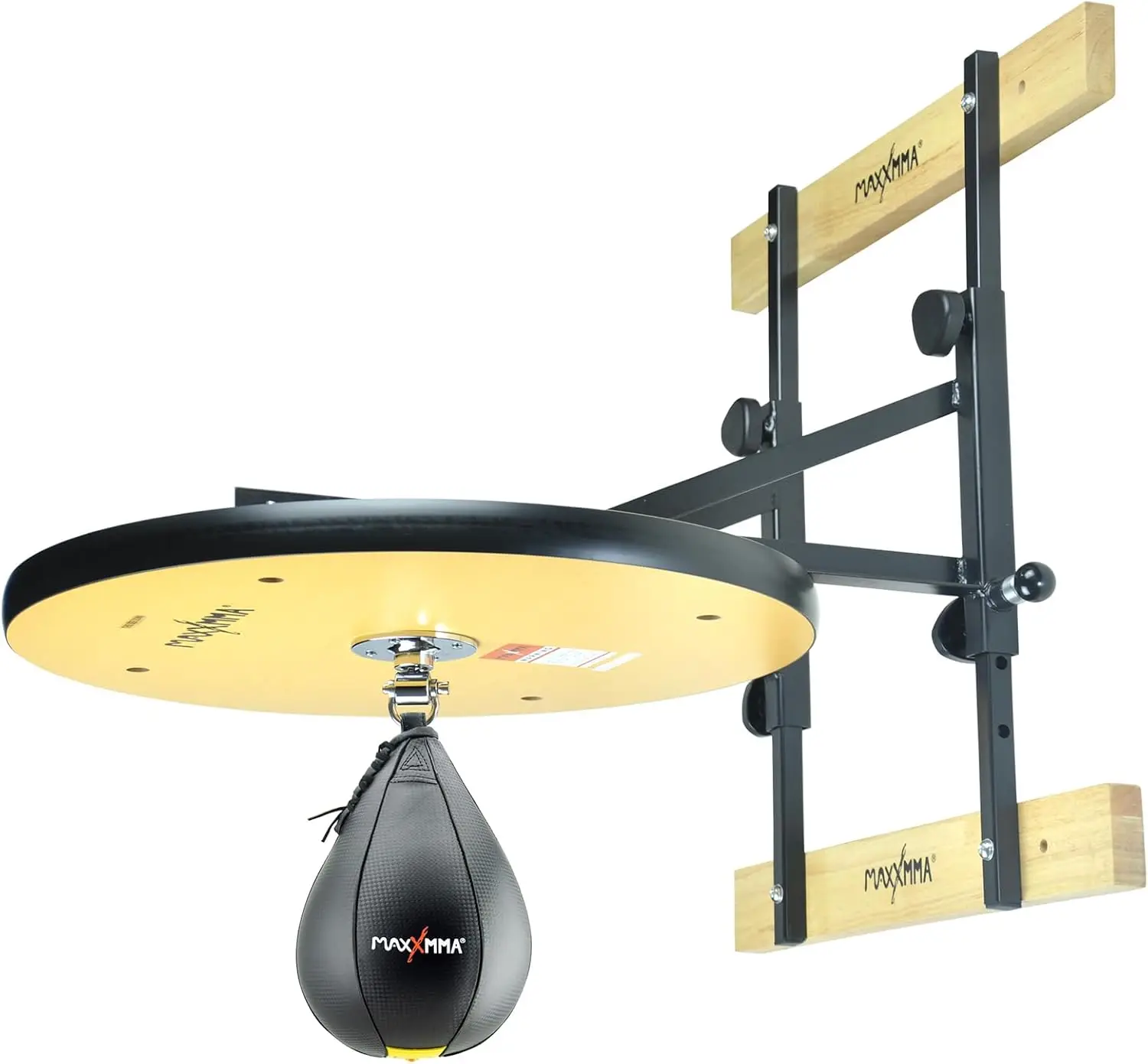 Speed Bag Platform Kit - Heavy Duty Boxing Training Equipment with Punching Ball, Adjustable Height for Home Fitness, Su