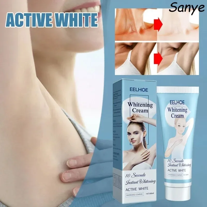 

Inner Thigh Lightening Cream Dull Melanin Remover Private Parts Underarm Brightening Cream Butt Knees Brighten Snow Bleach Cream