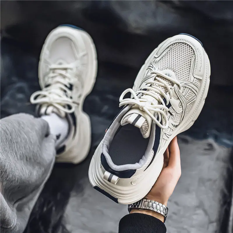 

Походные белые дышащие мужские повседневные кроссовки по низкой цене, оригинальные предложения для бега, размер 9, корейская прогулочная модная спортивная обувь для мужчин