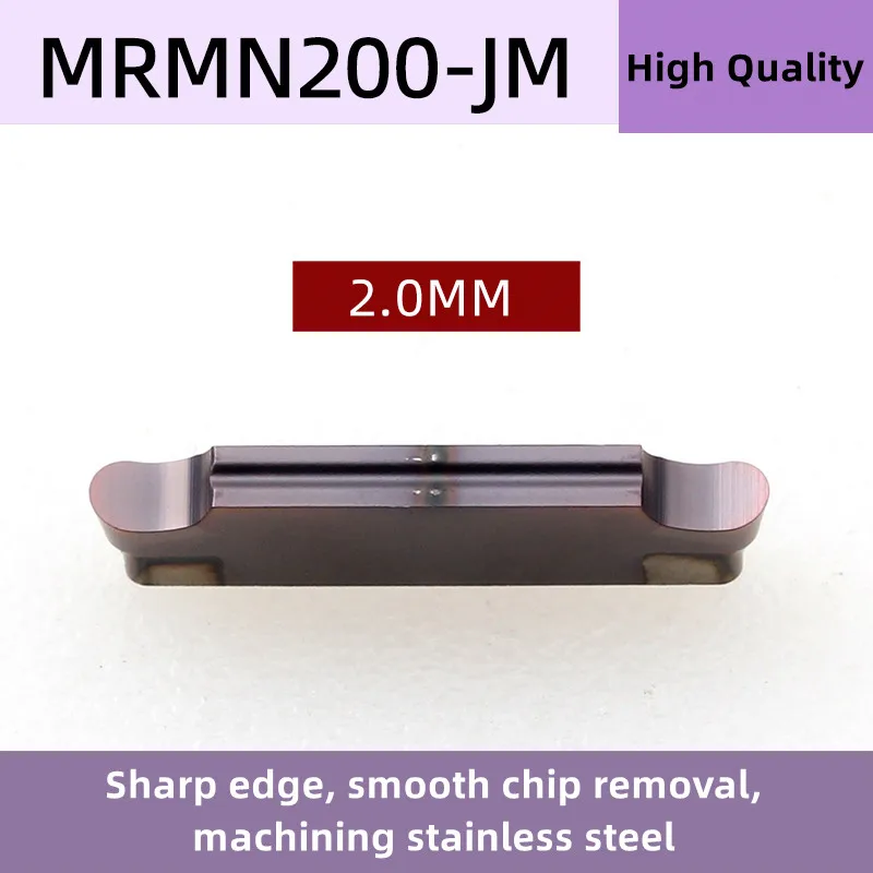 10PCS MRMN200 MRMN300 MRMN400 JM XMH25เครื่องมือคาร์ไบด์แทรกเครื่องกลึง CNC ตัด Parting และเซาะร่อง Part