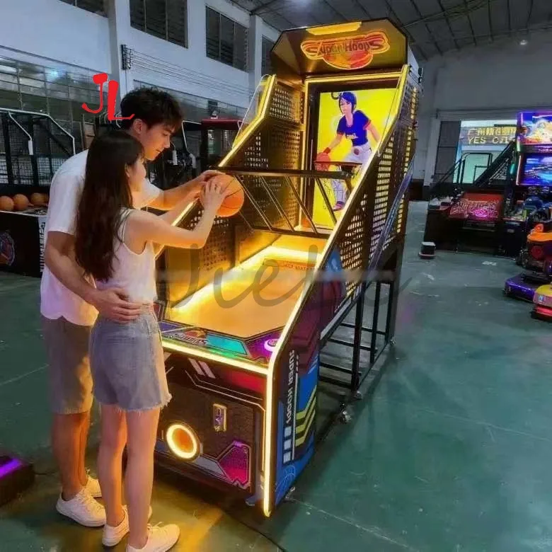 Shoot Basketball Master Street Shooting Basketball Simulator Set Arcade Game Sports Machine Kit Coin Operated DIY for All Age