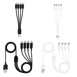 4 in 1 Micro USB Charging Cable Multi Cable for Multiple Devices 4 Tablets or Phones Simultaneously Drop shipping