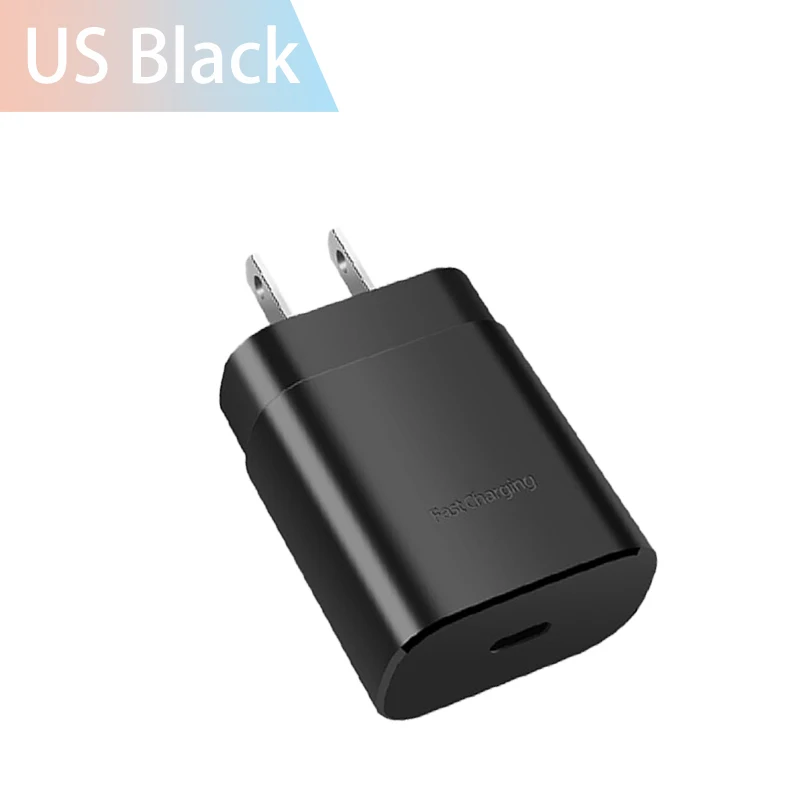 PD 25 واط شاحن فائق السرعة نوع C كابل لسامسونج غالاكسي S23 S24 شاحن سريع نوع C شاحن الهاتف محول الطاقة الاتحاد الأوروبي/الولايات المتحدة التوصيل #2