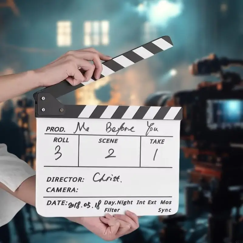 Q22A Акриловый Clapperboard 12x10IN
