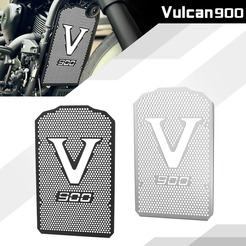 For KAWASAKI Vulcan 900 VN900 Classic LT 900 VN900 Custom 2006-2023 2024 Motorcycle Radiator Cover Bezel Grille Guard Protector