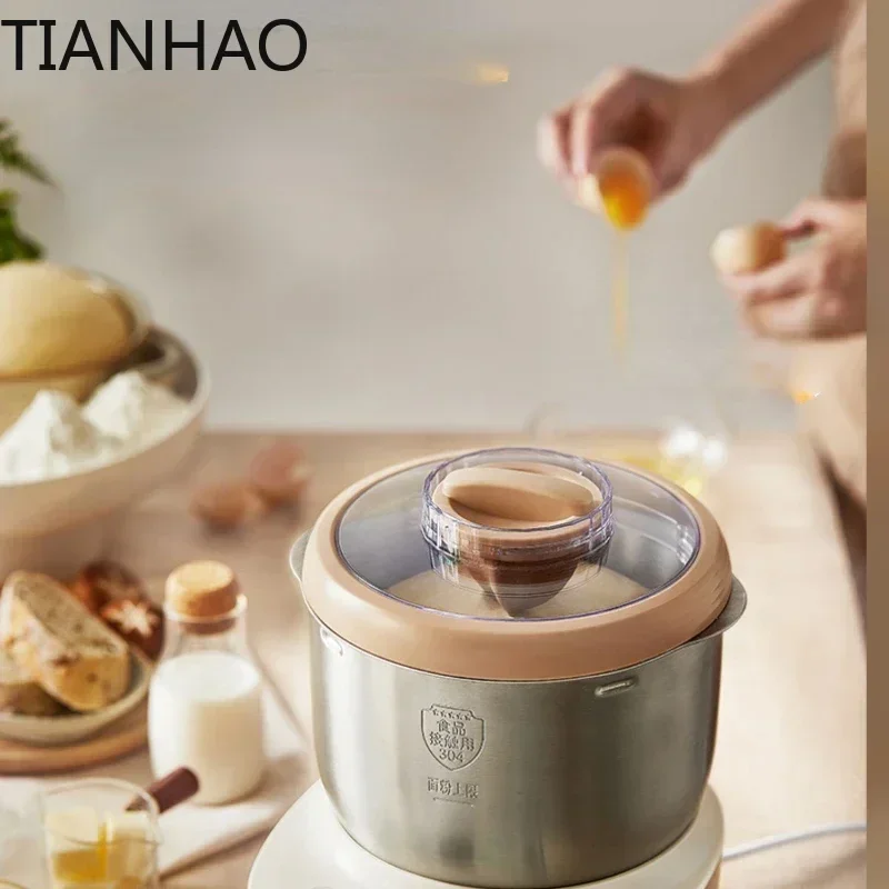 Automatic Dough Machine Small Multi Function Stand Mixer for Flour Noodles Hair Fermentation Portable Blender