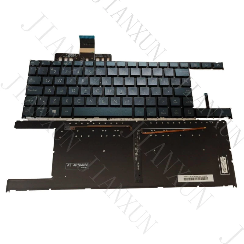 S+US Backlit Keyboard For Asus ZenBook Duo UX481 UX481FA UX481FAY UX481FL UX481FLY