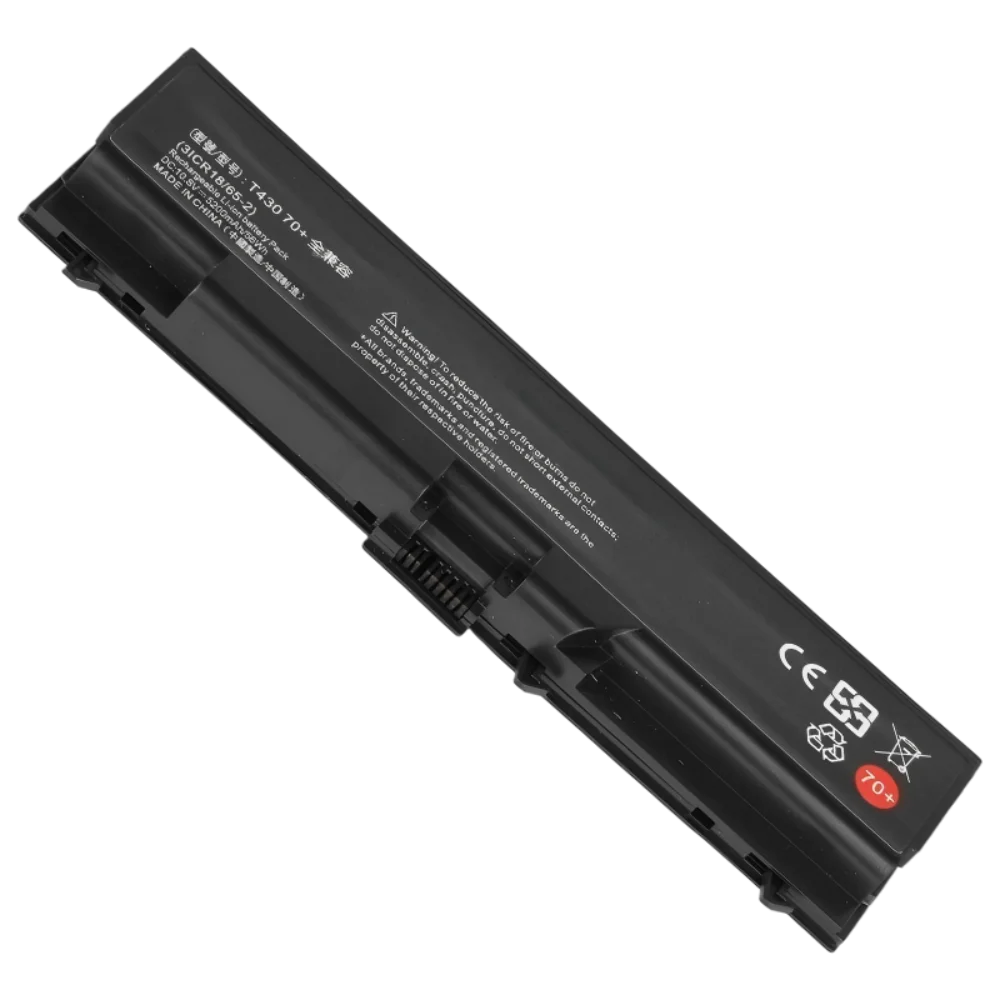 T430-70+ New 48Wh Laptop Battery for Lenovo ThinkPad T420i T420 T430 T530 W510 W520 L430 L530 W530 W530I E420