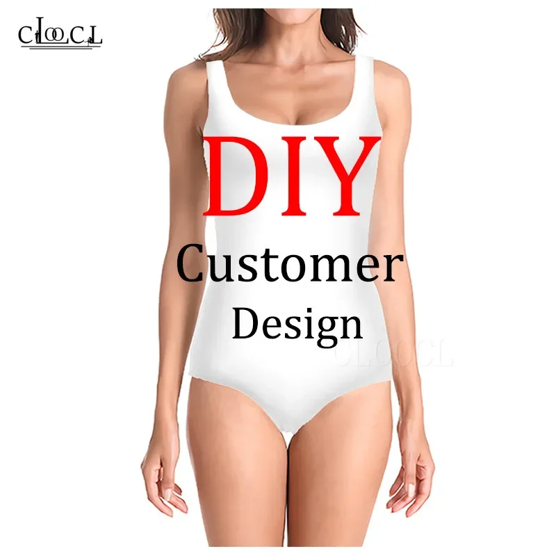 

DIY Customize Summer One-Piece Swimsuits Women Animal/Photo/Star/Singer/Anime/Flower 3D Printed Sexy One-Piece Suits Swimwear
