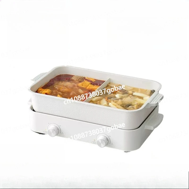 

Multifunctional Cooking Pot Mandarin Duck Electric Hot Pot Household Split Rinse