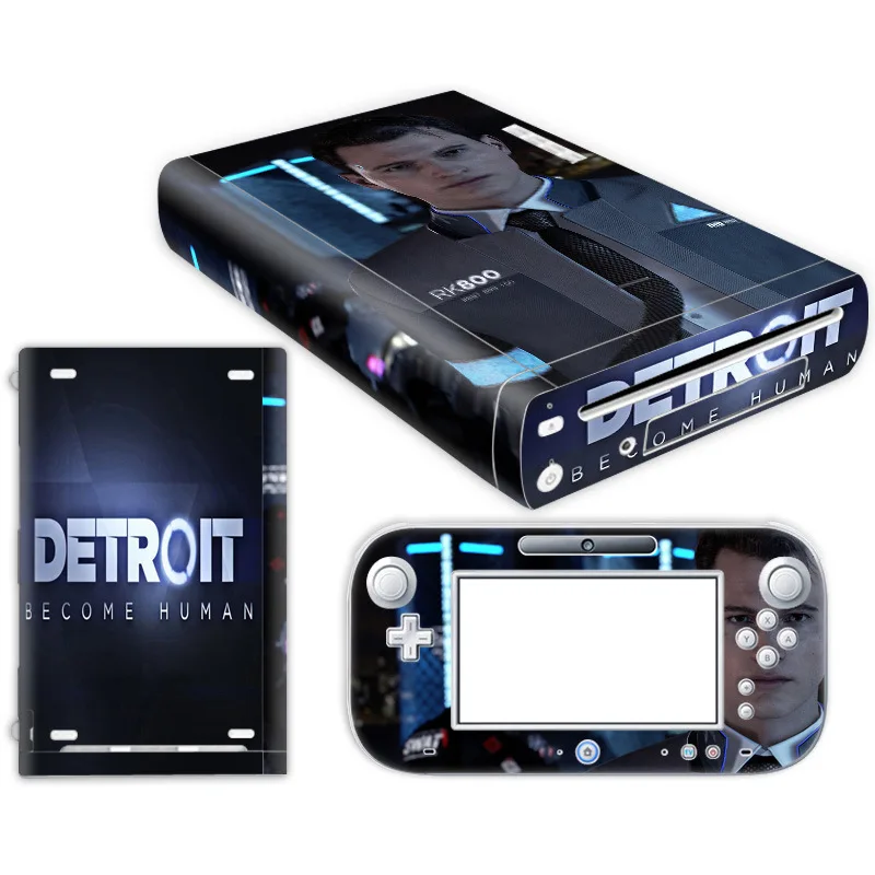 Wii u用の防水PVCステッカー,耐久性のある素材,プロテクターをテーマにした完全なカバレッジ